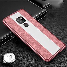 Luxury Aluminum Metal Cover Case T03 for Huawei Mate 20 X 5G Rose Gold