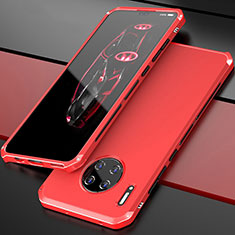 Luxury Aluminum Metal Cover Case T03 for Huawei Mate 30 Pro 5G Red