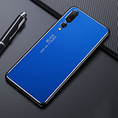 Luxury Aluminum Metal Cover Case T03 for Huawei P20 Pro Blue
