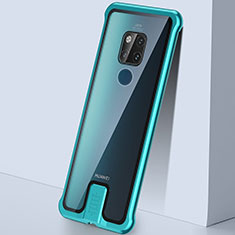 Luxury Aluminum Metal Cover Case T04 for Huawei Mate 20 X 5G Cyan