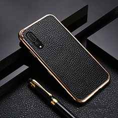 Luxury Aluminum Metal Cover Case T04 for Huawei P20 Pro Gold and Black