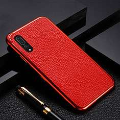 Luxury Aluminum Metal Cover Case T04 for Huawei P20 Pro Red