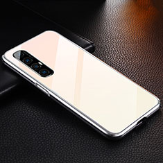 Luxury Aluminum Metal Cover Case T04 for Oppo Reno3 Pro Gold