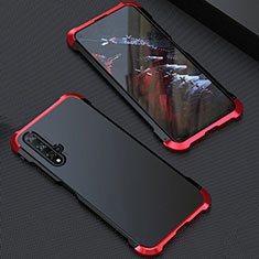 Luxury Aluminum Metal Cover Case T05 for Huawei Honor 20S Red