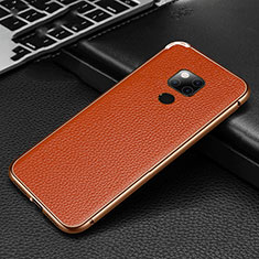 Luxury Aluminum Metal Cover Case T08 for Huawei Mate 20 X 5G Orange