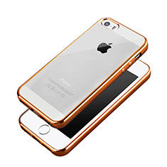 Luxury Aluminum Metal Frame Case for Apple iPhone 5 Orange