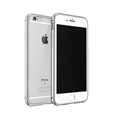 Luxury Aluminum Metal Frame Case for Apple iPhone 6S Silver