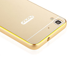 Luxury Aluminum Metal Frame Case for Huawei Honor 4A Gold