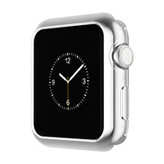 Luxury Aluminum Metal Frame Cover A01 for Apple iWatch 42mm Silver