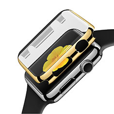 Luxury Aluminum Metal Frame Cover C02 for Apple iWatch 42mm Gold