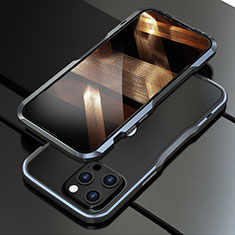 Luxury Aluminum Metal Frame Cover Case A01 for Apple iPhone 14 Pro Max Gray