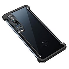 Luxury Aluminum Metal Frame Cover Case A01 for Xiaomi Mi 10 Black
