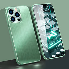 Luxury Aluminum Metal Frame Cover Case A05 for Apple iPhone 13 Pro Green