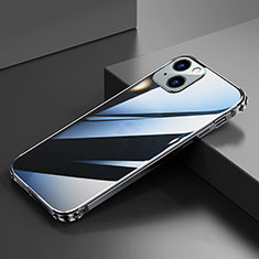 Luxury Aluminum Metal Frame Cover Case A06 for Apple iPhone 13 Mini Black