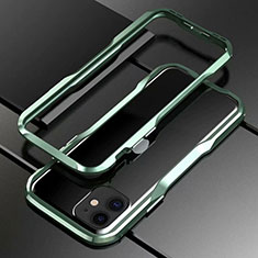 Luxury Aluminum Metal Frame Cover Case for Apple iPhone 11 Green