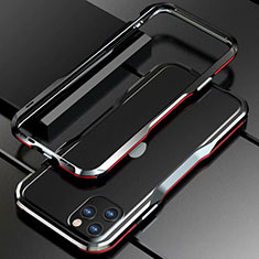 Luxury Aluminum Metal Frame Cover Case for Apple iPhone 11 Pro Max Red and Black