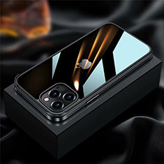 Luxury Aluminum Metal Frame Cover Case for Apple iPhone 12 Pro Max Black