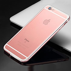 Luxury Aluminum Metal Frame Cover Case for Apple iPhone 6S Rose Gold