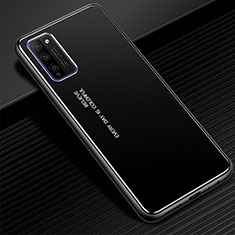 Luxury Aluminum Metal Frame Cover Case for Huawei Honor 30 Lite 5G Black
