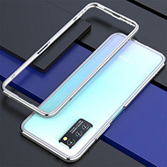 Luxury Aluminum Metal Frame Cover Case for Huawei Honor View 30 5G White