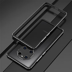 Luxury Aluminum Metal Frame Cover Case for Huawei Mate 40E Pro 4G Black