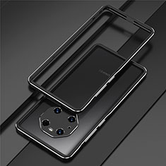 Luxury Aluminum Metal Frame Cover Case for Huawei Mate 40E Pro 5G Black