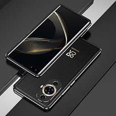 Luxury Aluminum Metal Frame Cover Case for Huawei Nova 11 Pro Black