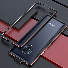 Luxury Aluminum Metal Frame Cover Case for Vivo Nex 3 5G Red