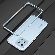 Luxury Aluminum Metal Frame Cover Case for Xiaomi Mi 13 Pro 5G Blue