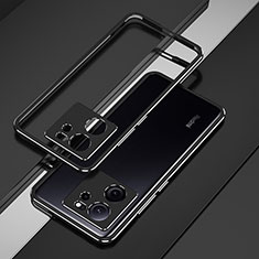 Luxury Aluminum Metal Frame Cover Case for Xiaomi Mi 13T 5G Black
