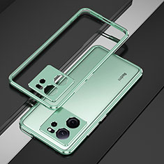 Luxury Aluminum Metal Frame Cover Case for Xiaomi Mi 13T 5G Green