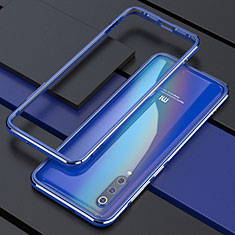 Luxury Aluminum Metal Frame Cover Case for Xiaomi Mi 9 Lite Blue