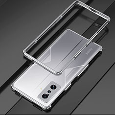 Luxury Aluminum Metal Frame Cover Case for Xiaomi Poco F4 GT 5G Silver