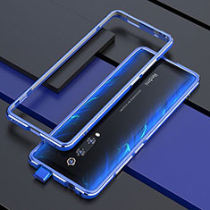Luxury Aluminum Metal Frame Cover Case for Xiaomi Redmi K20 Pro Blue