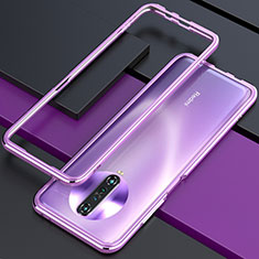 Luxury Aluminum Metal Frame Cover Case for Xiaomi Redmi K30 5G Pink