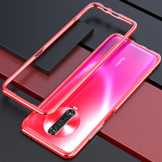 Luxury Aluminum Metal Frame Cover Case for Xiaomi Redmi K30i 5G Red