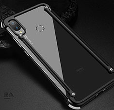 Luxury Aluminum Metal Frame Cover Case for Xiaomi Redmi Note 7 Pro Black
