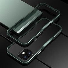 Luxury Aluminum Metal Frame Cover Case N02 for Apple iPhone 12 Mini Midnight Green