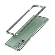 Luxury Aluminum Metal Frame Cover Case N03 for Samsung Galaxy Note 20 5G Green
