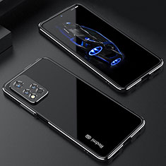 Luxury Aluminum Metal Frame Cover Case S01 for Xiaomi Redmi Note 11 Pro+ Plus 5G Black