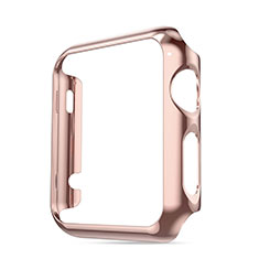 Luxury Aluminum Metal Frame Cover for Apple iWatch 38mm Pink