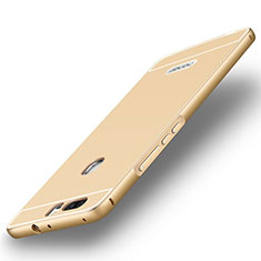 Luxury Aluminum Metal Frame Cover for Huawei Honor V8 Gold