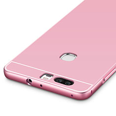 Luxury Aluminum Metal Frame Cover for Huawei Honor V8 Pink