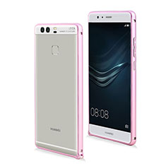 Luxury Aluminum Metal Frame Cover for Huawei P9 Pink