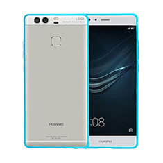 Luxury Aluminum Metal Frame Cover for Huawei P9 Sky Blue