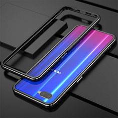 Luxury Aluminum Metal Frame Cover for Oppo R15X Silver