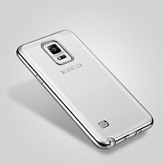 Luxury Aluminum Metal Frame Cover for Samsung Galaxy Note 4 Duos N9100 Dual SIM Silver
