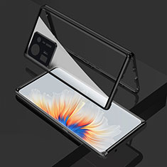 Luxury Aluminum Metal Frame Mirror Cover Case 360 Degrees for Xiaomi Mi Mix 4 5G Black
