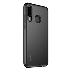 Luxury Aluminum Metal Frame Mirror Cover Case 360 Degrees M01 for Huawei P30 Lite New Edition Black