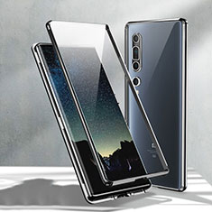 Luxury Aluminum Metal Frame Mirror Cover Case 360 Degrees M02 for Xiaomi Mi 10 Black